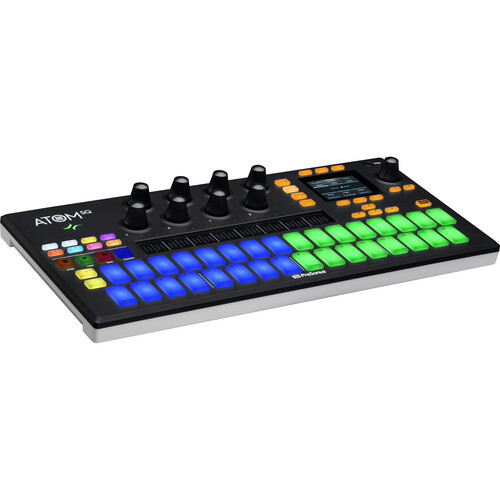 HYBRID MIDI KEYBOARD/PAD PERFORMANCE AND PRODUCTION CONTROLLER